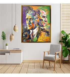 ÇERÇEVELİ ATATÜRK TABLO S151