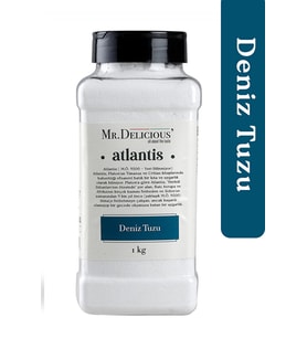 Doğal Deniz Tuzu 1kg Vücut Peeling Tuzu - Masaj Tuzu - Yemek Tuzu- Hızlı Manikür Tuzu