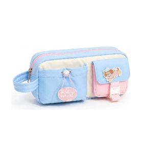 DREAM VEST KÖPECİK ÇOK GÖZLÜ KALEM ÇANTASI MAVİ (U)