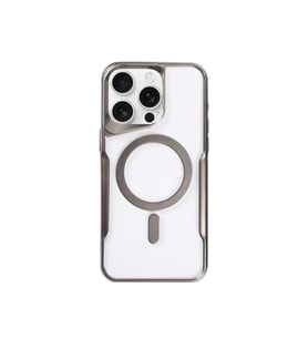Newface Apple iPhone 11 Pro Max Kılıf Boyi Magsafe Silikon Kapak - Titan Gri