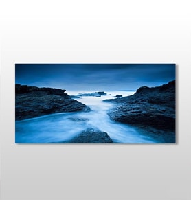 Nehir Kanvas Tablo 100x50cm (Karışık)