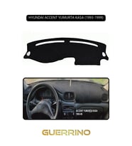 HYUNDAİ ACCENT YUMURTA KASA 1993-1999TORPİDO KORUMA HALISI SİYAH KENAR