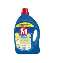 Pril Bulaşık Sıvı Elde Yıkama Deterjanı Limonlu 5'li. Güç 2,5 Litre