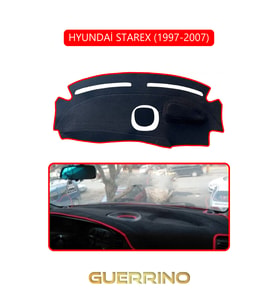 HYUNDAİ STAREX 1997-2007TORPİDO KORUMA HALISI KIRMIZI KENAR