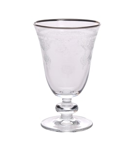 Decorium Kırmızı Şarap Kadehi Armoni Platin M00379