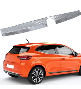 Renault Clio 5 Bagaj İç Eşiği - Krom Taşlı (2 Parça)  2019 ve Sonrası, HB
