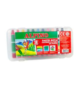 Alpino Pastel Boya 12li Plastik Kutulu DC040001