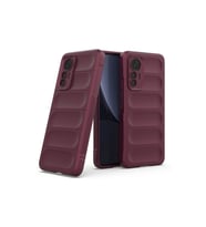 Xiaomi Mi 12 Lite Kılıf Optimum Silikon - Bordo
