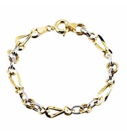 Altın Bileklik Hallow Tasarım 14K Gold