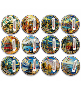 İstanbul Temalı Buzdolapı Süsü Magnet Alk5405