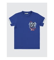 Civil Boys Erkek Çocuk Tişört 6-9 Yaş Saks Mavisi (SAKS MAVI)