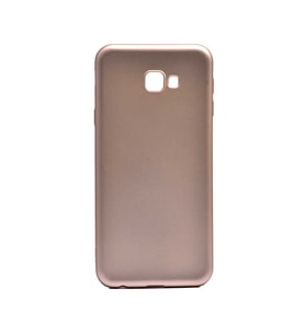 Samsung Galaxy J4 Plus Uyumlu Kılıf Zore Premier Silikon Kapak (Gold)
