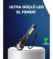 Outdoor ve Acil Durum İçin Güçlü LED El Feneri