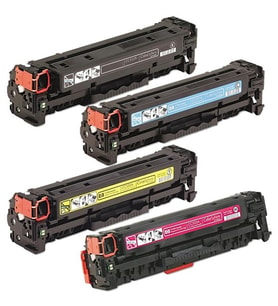 Xplus® Hp Color Laserjet CM2320N 305A CC530A/CC531A/CC532A/CC533A Ithal 4 Renk Muadil Toner Seti Chipli 3.500 Sayfa (Çok Renkli)