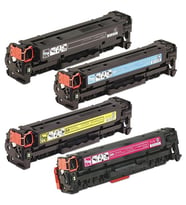 Xplus® Hp Color Laserjet CM2320N 305A CC530A/CC531A/CC532A/CC533A Ithal 4 Renk Muadil Toner Seti Chipli 3.500 Sayfa (Çok Renkli)