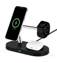Ttec 2KS26S AirCharger Quattro M Siyah 4in1 MagSafe Kablosuz Şarj Aleti Teşhir