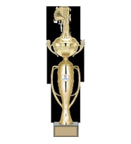ODAK KUPA - Figürlü Kupalar - Briç Figürlü Kupalar FG-072 A - 53 cm