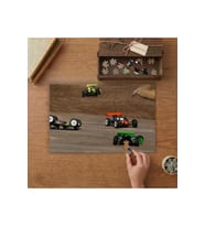 Ralli Oyuncak Araba Yarışı Tasarımı 240 parça Ahşap Puzzle Ahşap Kutuda MP01000