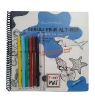 Funny Mat Denizlerin Altında Kalemli Mini Set