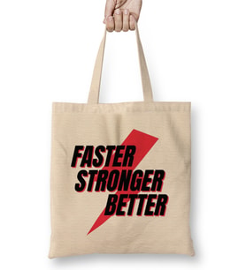 Training Faster Stronger Better Bez Çanta Uzun Saplı