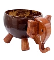Hindistan Cevizi Coconut Fil Kase Ayaklı Coconat Şekerlik (Karışık)