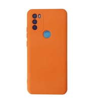 General Mobile GM 21 Plus Kılıf Nano içi Kadife Silikon - Turuncu