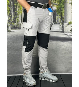Mikro Tactical taktikal outdoor kargocep cargocep forclaz yazlık pantolon üzerindeki L beden180boy kilo80 (Siyah-Gri)