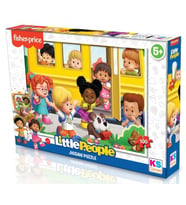 KS Games 100 Parça Kız Çocuk Little People Kutulu Puzzle - LP714 - 5 Yaş Üzeri