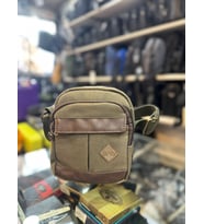 TRG POLO BOSS HAKİ Ön Cepli Ayarlanabilir Çapraz Askılı Unisex Omuz Çantası
