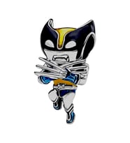 Marvel Wolverine Logan Charm  925 Ayar Gümüş
