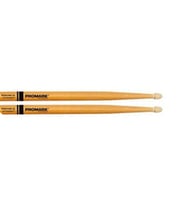 Promark R5AAGC Rebound 5A ActiveGrip Clear Baget - Şeffaf (Profesyonel) Hickory Ağacı, Isıya Duyarlı Kaymaz Kaplama (ActiveGrip), Geri Sekme (Rebound) Odaklı Ağırlık Merkezi
