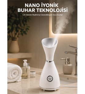 Lexroo Ev Tipi Nano Yüz Buhar Makinesi İnce Buhar Teknolojisi
