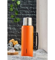 Cooker 1,5 Litre Kulplu Çelik Termos CKR-2085 Turuncu