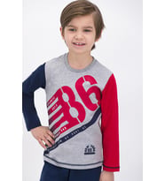 Roly Poly 1894 Newyork 86 Erkek Çocuk Pijama Takımı (Vanilya)