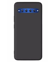 Tcl 10 Plus Kılıf Silikon Premier Siyah