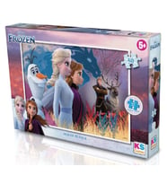 KS Games 50 Parçalı Kız Çocuk Frozen Lisanslı Kutulu Puzzle - FRZ709