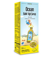 Ocean Omega 3 Portakallı Balık Yağı Şurubu 150 ml