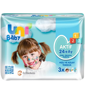 Baby Aktif Simple Clean 3x52'li Islak Mendil