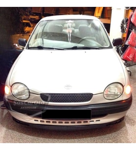 Toyota Corolla Terra 1999-2002 Uyumlu Laguna Lip Esnek Ön Lip 2 Parça Tampon Altı Dil Karlık Ön Ek