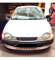 Toyota Corolla Terra 1999-2002 Uyumlu Laguna Lip Esnek Ön Lip 2 Parça Tampon Altı Dil Karlık Ön Ek