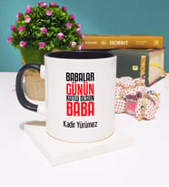 Babalar Günü Hediyesi -2- Kupa Bardak Siyah