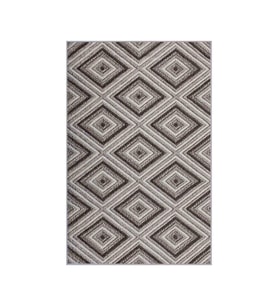 Eliana Home Baskılı, Yıkanabilir Kaymaz Taban Salon Halısı LNA1922 100x150 cm (Bordo)