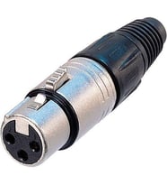 3 Pin Xlr Dişi Konnektör