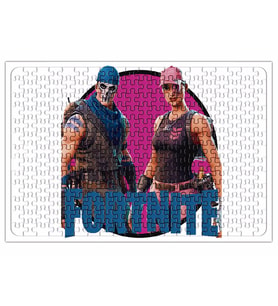 Fortnite Queda Livre Puzzle 240 Parça Yapboz
