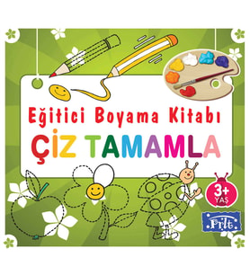 Eğitici Boyama - Kitabı Çiz Tamamla