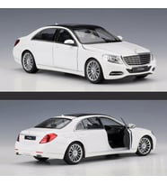 Mercedes- Benz S - Class Beyaz 1/24 Metal Model Oyuncak Araba