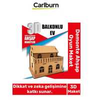 3 Boyut Eğitici Öğretici Zeka Geliştirici Boyanabilir Ebeveyn Çocuk Puzzle Demonte Ahşap Oyun Maket
