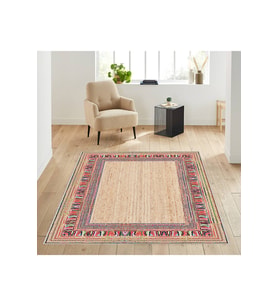 Rovigo Home Dijital Baskı Yıkanabilir Kaymaz Taban Salon Halısı RVG1901-SD322 (Bej)