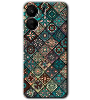 Xiaomi Redmi 13C Kılıf HD Desen Baskılı Kılıf - Mandala Desen