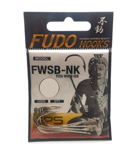 Fudo 6100 Worm SSB Nikel Olta İğnesi No:3/0